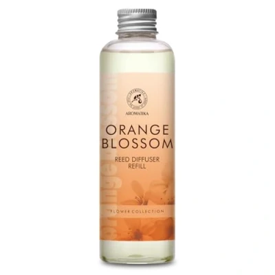 Immagine di Ricarica Diffusore Fiori d&#039;Arancio 200ml Fragranza per la Casa Fresca Deodorante Ambienti Aromaterapia Aromatizzatore d&#039;Aria Interni Canna Profumata
