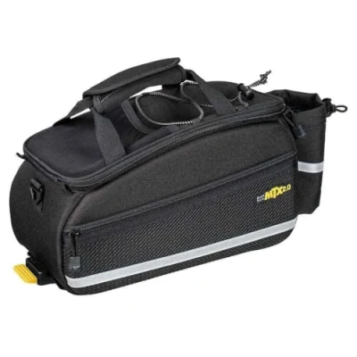 Immagine di Topeak MTX 2.0 TrunkBag EX Borsa impermeabile per valigia, compatibile con tutti i rack QuickTrack 2.0, colore: Nero
