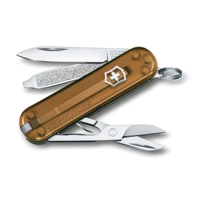 Immagine di Victorinox, Classic SD, Coltellino Svizzero, Originale, Multiuso, Campeggio, 7 Funzioni, Lama, piccola, Lima per unghie