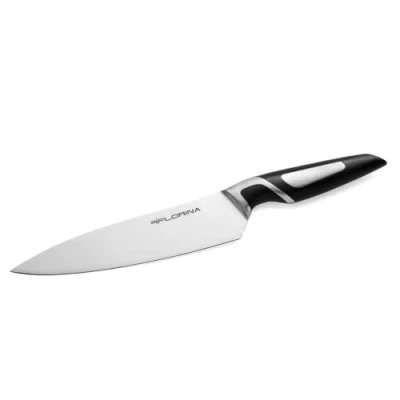 Immagine di Florina Coltello da Cucina (20 cm) I Coltelli PROFESSIONAL con Manico Ergonomico e Rivestimento Antiscivolo in Acciaio Inossidabile Adatto alla Lavastoviglie