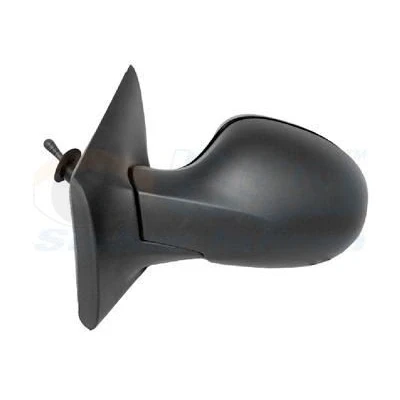 Immagine di Specchio retrovisore esterno Van Wezel 4371803 Sx nero ruvido completo, asferico, regolabile dall&#039;interno RENAULT: TWINGO 2