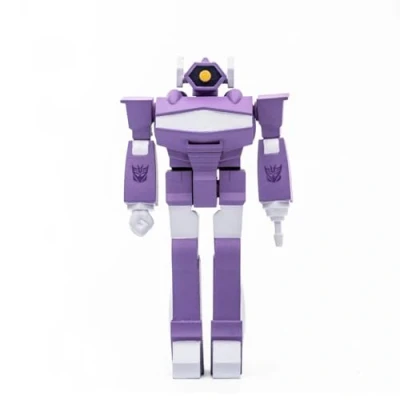 Immagine di SUPER7 Transformers TRANW02 SWW 02 Personaggio di Reaction Figura da collezione