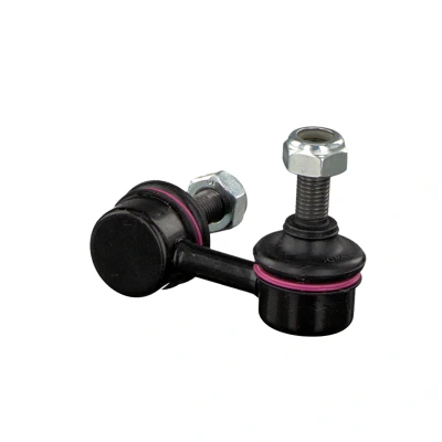 Immagine di FEBI BILSTEIN 42382 Bielletta barra stabilizzatrice Assale anteriore Dx 55 M10 x 1,25 con dado autobloccante, Acciaio nero