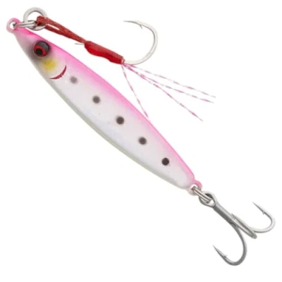 Immagine di Savage Gear Micro Jig per pesca in mare, 3 cm, 5 g, Flatline TG, colore: UV Chartreuse