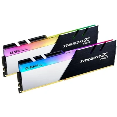 Immagine di G.Skill Trident Z Neo Kit memoria PC DDR4 64 GB 2 x 32 Non ECC 3600 MHz 288pin DIMM CL18 22 42 F4 3600C18D 64GTZN