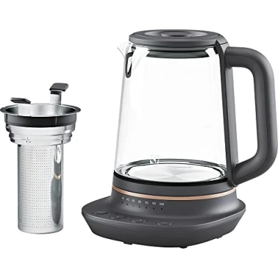 Immagine di Electrolux 910 003 588 E7GK1 8BP Bollitore, 1.7 litri, Nero, Rame