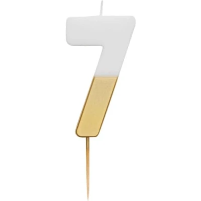 Immagine di Talking Tables Decorazione per Torta con Numero 7