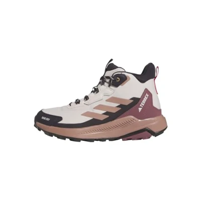 Immagine di Adidas Terrex Anylander MID RAIN.RDY Hiking Scarpa da hiking, Donna, Taglia: 36 2/3, Putty mauve/warm clay/pure ruby Tessuto