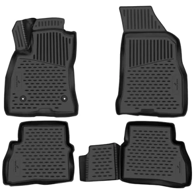 Immagine di Walser Tappetini in Gomma per Auto XTR su Misura Compatibile con Fiat Doblo Combi (263) 11/2009 Oggi