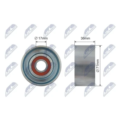 Immagine di Tendicinghia, Cinghia Poly V NTY RNK MZ 002