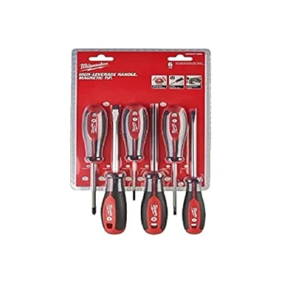 Immagine di MILWAUKEE 4932471806 Kit cacciavite 6 PZ1 / PZ2, SL3 SL4, SL5.5 SL6.5 magnetico