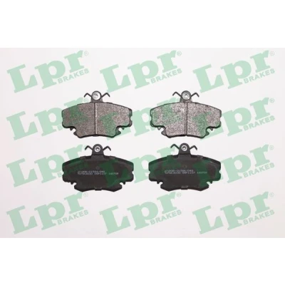 Immagine di LPR 05P1107 Kit pastiglie freno RENAULT: CLIO 2, TWINGO Super 5 Hatchback, DACIA: Sandero I, Logan I MCV, Express