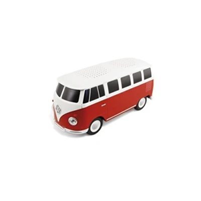 Immagine di Brisa VW Collection Volkswagen Altoparlante portatile cassa speaker Bluetooth senza fili wireless Capervan T1 Bus (Scala: 1:20/Bus Classico/Rosso)