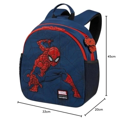 Immagine di Samsonite Disney Ultimate 2.0 Spinner XS, Bagaglio per Bambini, 45 cm, 23.5 L, (Multicolore) Spiderman Web