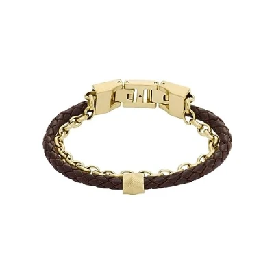 Immagine di Fossil Bracciale goldcoloured, Uomo, Taglia: One Size, Gold coloured