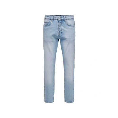 Immagine di ONLY &amp; SONS Nastro Onsyoke. One LBD 9684 DOT DNM Noos Jeans, Mix Blu Chiaro, 32W x 30L Uomo