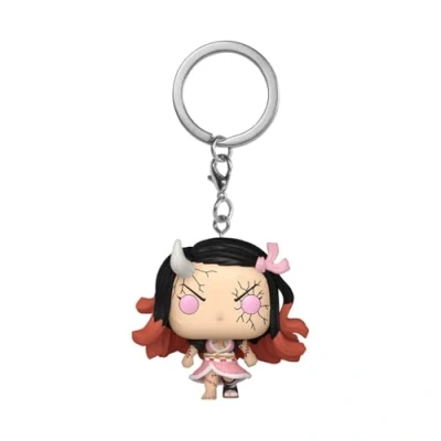 Immagine di Funko Pop! Keychain: DS Nezuko Kamado (Demon Form) Demon Slayer Mini Figura in Vinile da Collezione Novità Portachiavi Riempitivi per Calze Idea Regalo Merchandising Ufficiale