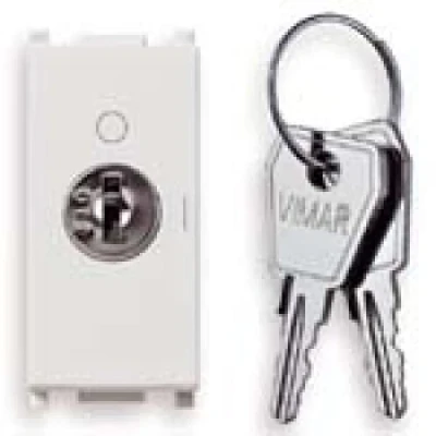 Immagine di Vimar Interruttore 2P 16Ax con Chiave Unif. Off B
