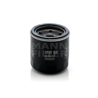 Immagine di MANN FILTER MW 64 Filtro olio M 20 X 1.5 con una valvola blocco arretramento ad avvitamento