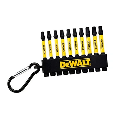 Immagine di DEWALT DT7275 QZ Key Ring Mix Torx, 10 pezzi, nero/giallo, 9,2 x 5,8 1,8 cm