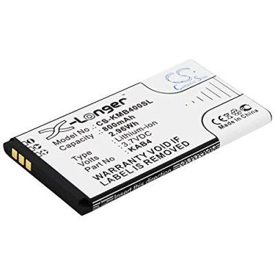 Immagine di CS KMB400SL Batterie 800mAh compatibile con [KAZAM] Life B4, [MaxCom] MM720, MM720BB, MM721, MM721 3G, MM721BB sostituisce KAB4, KAB4 AAABA005026
