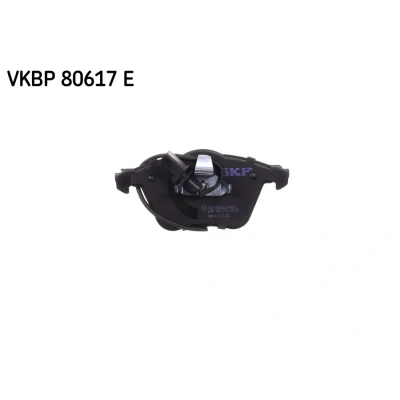 Immagine di SKF VKBP 80617 E Kit pastiglie freno Con contatto segnalazione usura AUDI: A6 C6 Sedan
