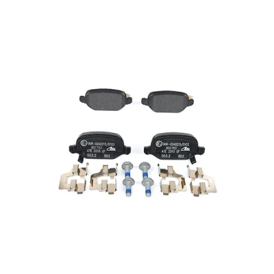 Immagine di ATE 13.0460 2783.2 Kit pastiglie freno con segnalatore acustico usura accessori FIAT: Panda III Hatchback
