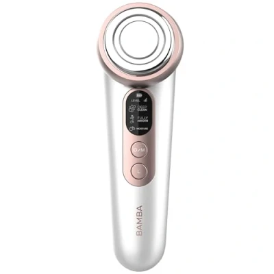 Immagine di Cecotec Massaggiatore viso FaceCare LightSonic, 3 Modalità, Tecnologia Ionica, di Elettrostimolazione EMS, 5 Livelli Intensità, Schermo LCD, Autonomia 60 minuti
