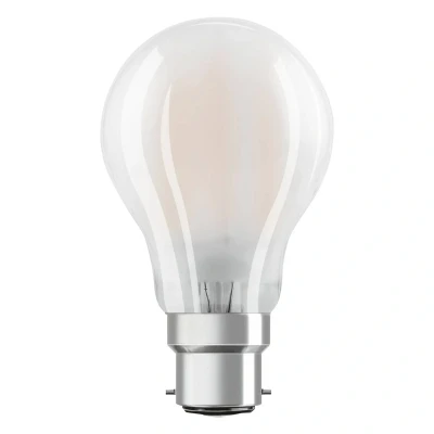 Immagine di Osram Retrofit CLASSIC A Dim Lampadina LED, Attacco: B22d, Bianca Calda, 2700 K, 7 W, Equivalenti 60 LED DIM, Opaco, Taglia Unica