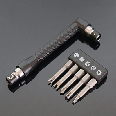 Immagine di Set di 5 cacciaviti a forma speciale 50 mm U Triangolo interno con tre punti cacciavite Bit Tool