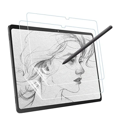 Immagine di MoKo 2 PZ Carta Proteggi Schermo per Samsung Galaxy Tab S10 Plus/Tab S9 Fe Plus 5G 2023/S9 Plus/S7 5G/S8 2022/S7 12.4&quot;, Scrittura Come su S Pen, Pellicola Antiriflesso, Opaco