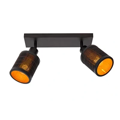 Immagine di Lucide Faretto a soffitto Tagalog di bambù, 2 luci