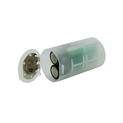 Immagine di 4 adattatori batteria Adattatore per mignon a mono 2 x AA D Alternativa alle batterie e alla