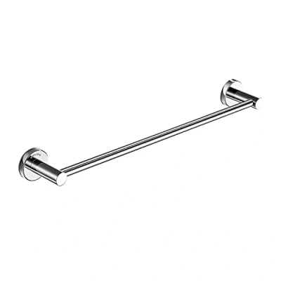 Immagine di Portasciugamani Singolo, Porta Asciugamani in Acciaio Inossidabile Asciugamano A Parete Asta Singola, Lungo 90 Cm 100 110 120 Finitura Argento Lucido (Size : 40cm)