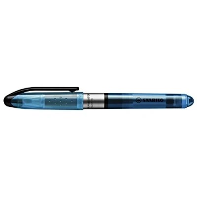 Immagine di STABILO® NAVIGATOR, evidenziatore monouso, rotondo, punta a scalpello, 1 4 mm, colore fusto: inchiostro: blu, riceverete pezzo