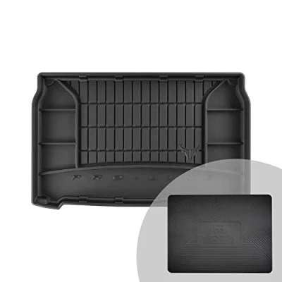 Immagine di FROGUM ProLine 3D Esclusivo Tappetino Vasca Baule Bagagliaio in gomma perfetto per Opel Mokka B dal 2020 Comodo organizzatore Bordi più alti