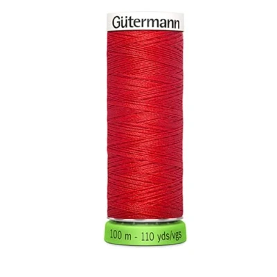 Immagine di Gütermann G723860 364 Filo da cucito in poliestere, rosso, 100 m, colore: Rosso