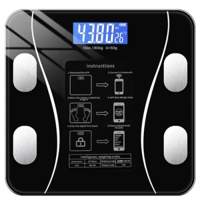 Immagine di Bilancia pesapersone App 180 kg Bluetooth Elettronica BT Intelligent con display LED 22525