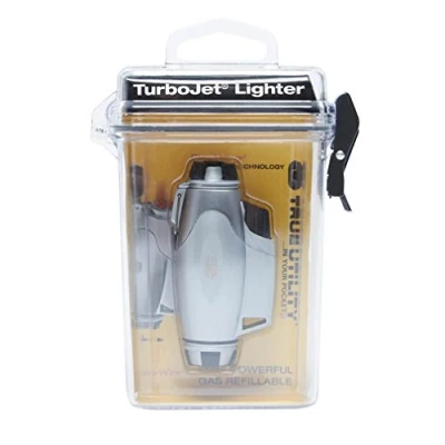 Immagine di True Utility TurboJet FireWire Accendino,antivento, ricaricabile, fiamma regolabile