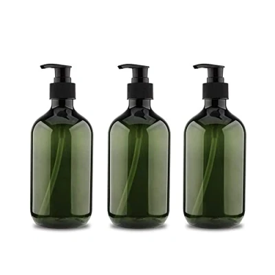 Immagine di 3Pcs 300ml Bottiglie a Pompa,Bottiglia di shampoo, Dispenser Liquidi Ricaricabili, Dell&#039;erogatore Della Pompa, Bottiglia Vuota Riutilizzabile per bagnoschiuma