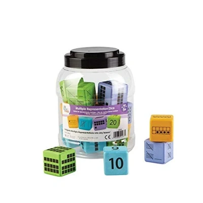 Immagine di Learning Resources Dadi di rappresentazione Multipla, 5 cm, 86889