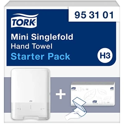 Immagine di TORK Dispenser di salviette carta per a zig zag e pieghe fogli 953101 1 pz.