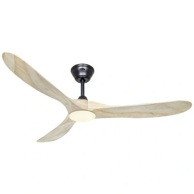 Immagine di CasaFan ECO GENUINO L 152 MS NT Ventilatore da soffitto 16.5 W (Ø x A) 1520 mm 340 Nero (opaco)