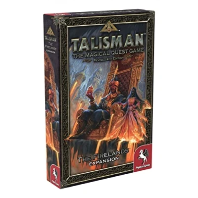 Immagine di Pegasus Spiele , Talisman: The Firelands Expansion Board Game Ages 13+ 2 6 Players 90 Minutes Playing Time