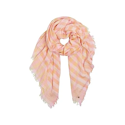 Immagine di Esprit Check Scarf Sciarpa, Donna, Taglia: One Size, Light pink