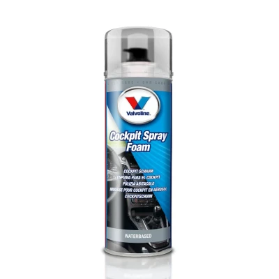 Immagine di Valvoline Cockpit Spray Foam 887083 Detergente per materiale plastico 500 frizione ventola aerosol