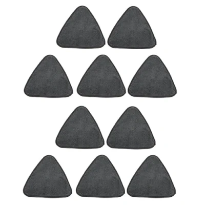 Immagine di Skiitches 10PCS Triangolo Panno in Microfibra Dust Mop Accessori di Ricambio Testa Pad Pulizia Vetro Spazzare Stracci Pavimento