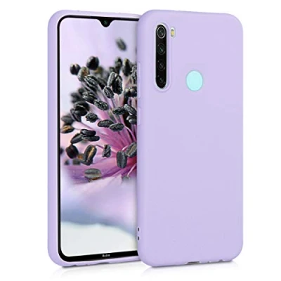 Immagine di kwmobile Custodia Compatibile con Xiaomi Redmi Note 8 (2019/2021) Cover Back Case per Smartphone in Silicone TPU Protezione Gommata lavanda