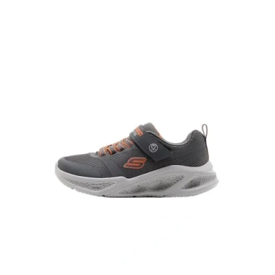 Immagine di Skechers Meteor lights, Scarpe sportive Bambini e ragazzi, Charcoal Textile Synthetic Orange Trim, 27.5 EU