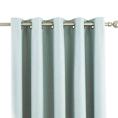 Immagine di Riva Home ECLIPSE/3RT/DEB Eclipse Tende con Occhielli, Oscuranti e Termiche, Blu (Duck Egg Blue), 90x54 (229x137cm), 1 Pezzo